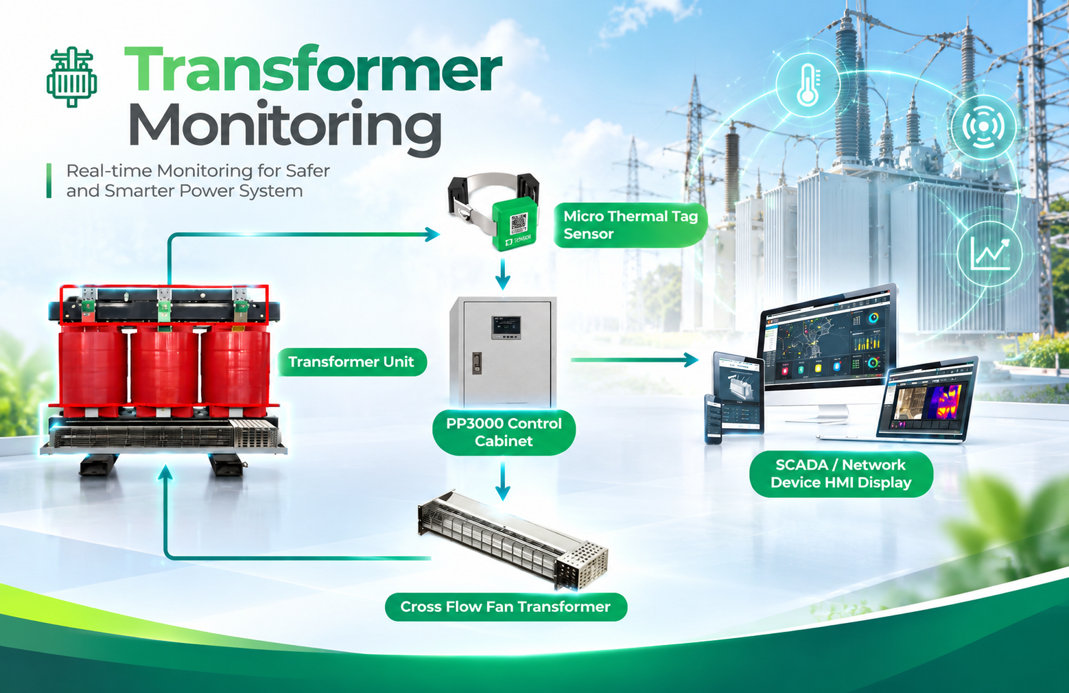 Smart Transformer Monitoring Solution for Reliable Transformer Operation