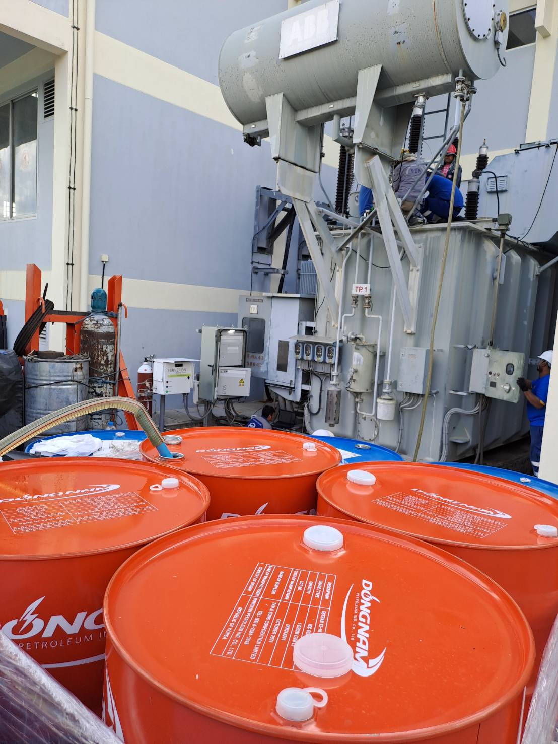 งานบำรุงรักษา OLTC Type M หม้อแปลงไฟฟ้า จำนวน 18 เครื่อง การไฟฟ้าส่วนภูมิภาค ครั้งที่ 1